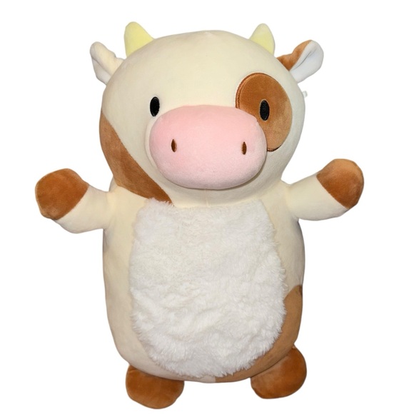 Squishmallows Other - Squishmallow Ronnie the Cow 14" Hug Mees HugMee Plush